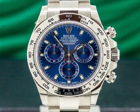 rolex daytona blue price